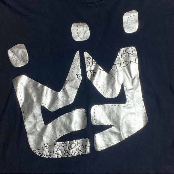 VTG PNB Nation Chrome Crown T-Shirt - Picture 3 of 6